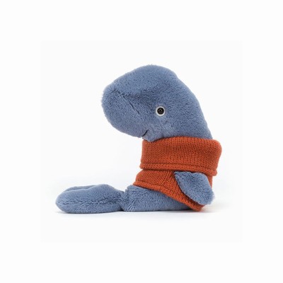 Jellycat Cozy Crew Whale New Zealand | UQMGF7402